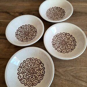 Set of 4 Vintage 1970’s Biltons Celtic Rose Ironstone Staffordshire England